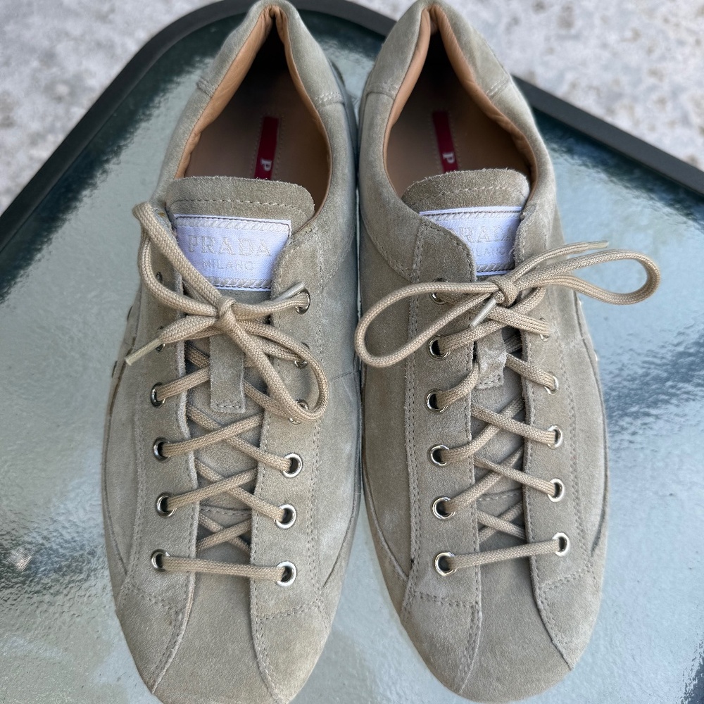 Prada Suede Sneakers